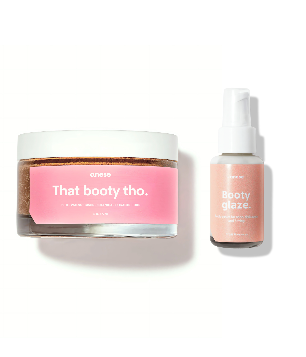 Booty Glaze and Large Booty Tho Scrub Duo Offer